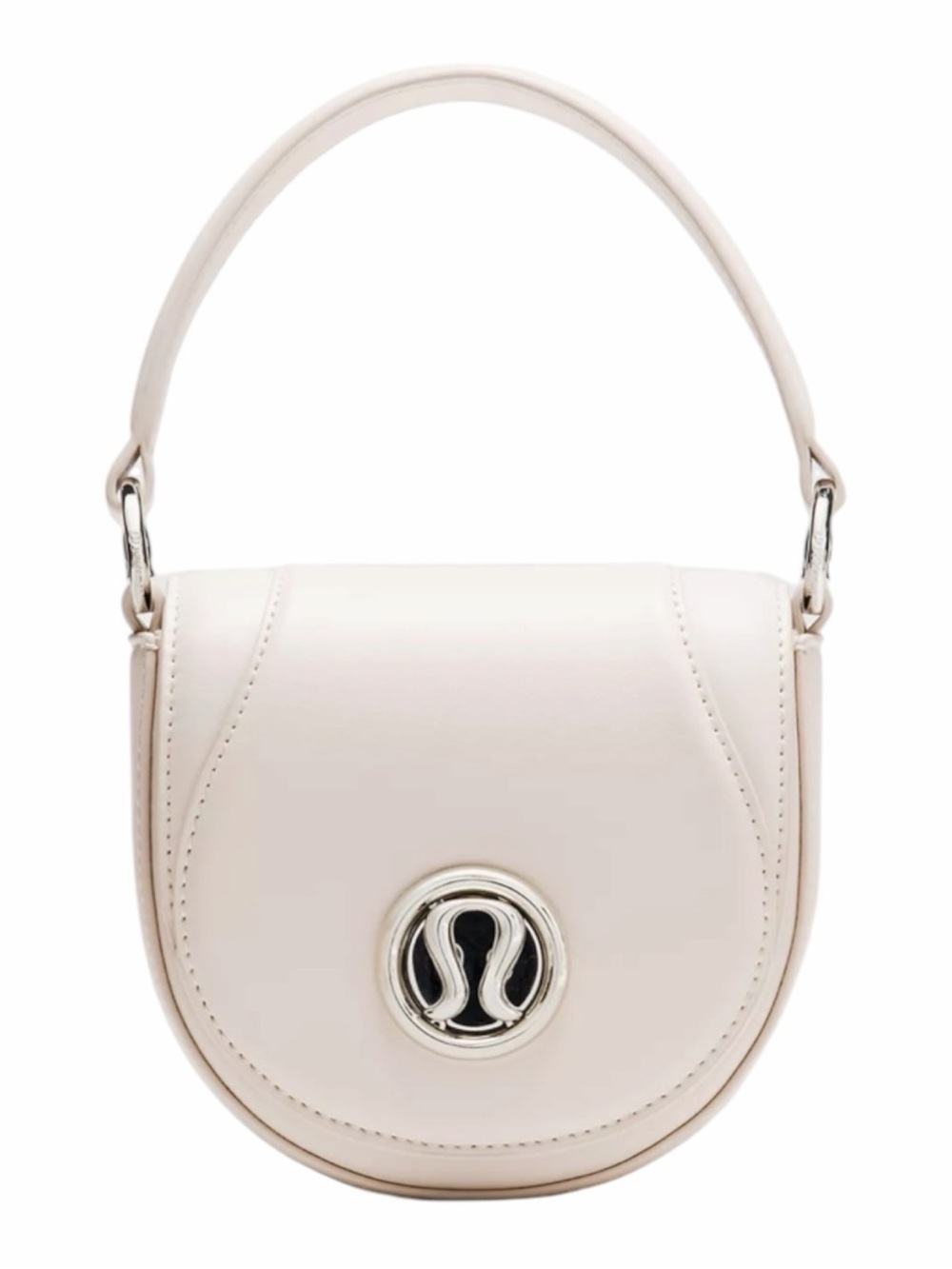 Lululemon Leather Alternative Mini Crossbody Bag Cashew NWT - Picture 7 of 7